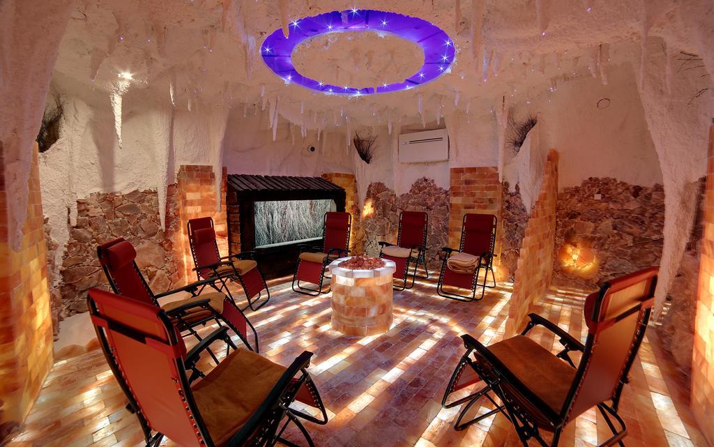 Luxury Spa Hotel Olympic Palace Karlovy Vary Exterior photo Salt Cave