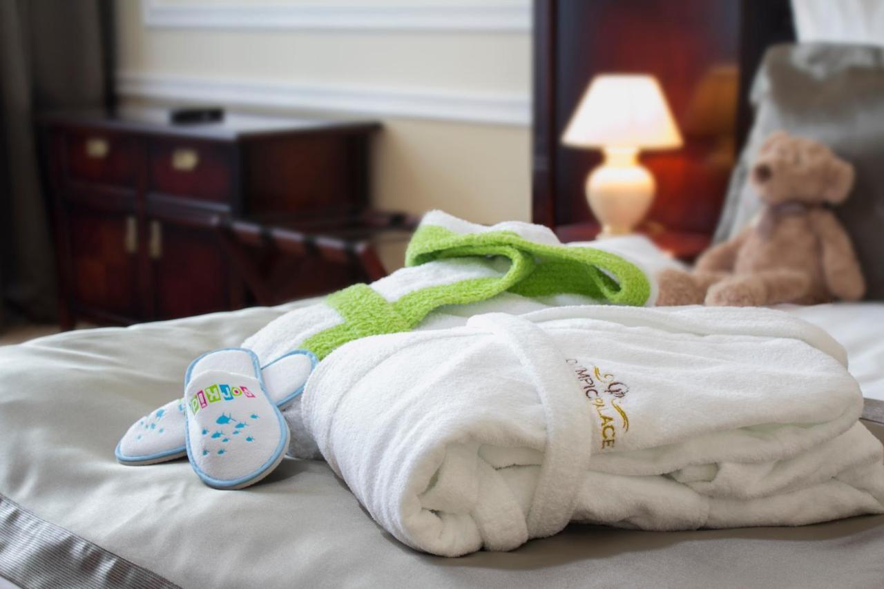 Luxury Spa Hotel Olympic Palace Karlovy Vary Exterior photo A bathrobe