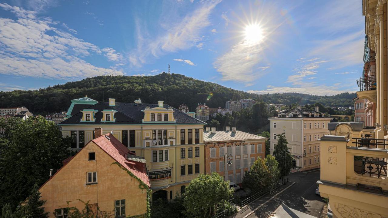 Luxury Spa Hotel Olympic Palace Karlovy Vary Exterior photo View of the Vienna Woods from the 11th district